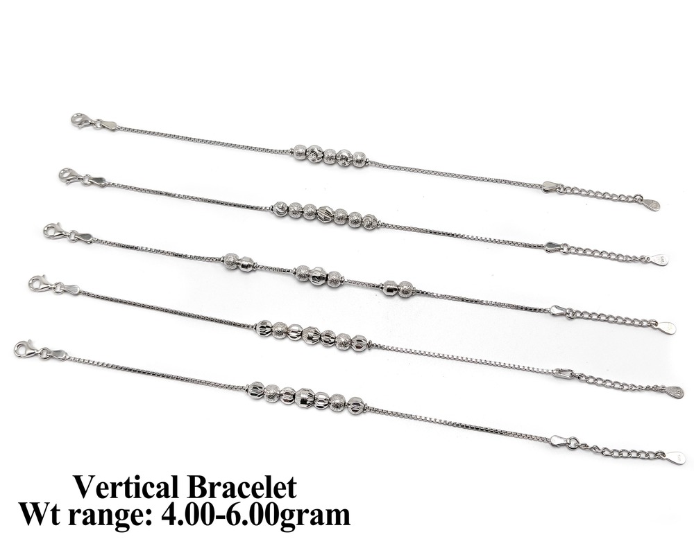 92.5 New Design silver Vertical bracelet
