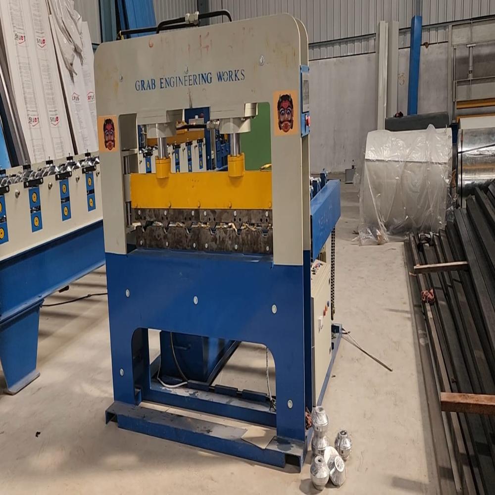 Automatic Roofing Sheet Making Machine Full Set - Color: Blue