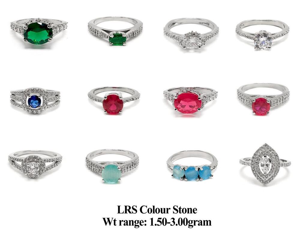 92.5 Silver LRS Colour Stone