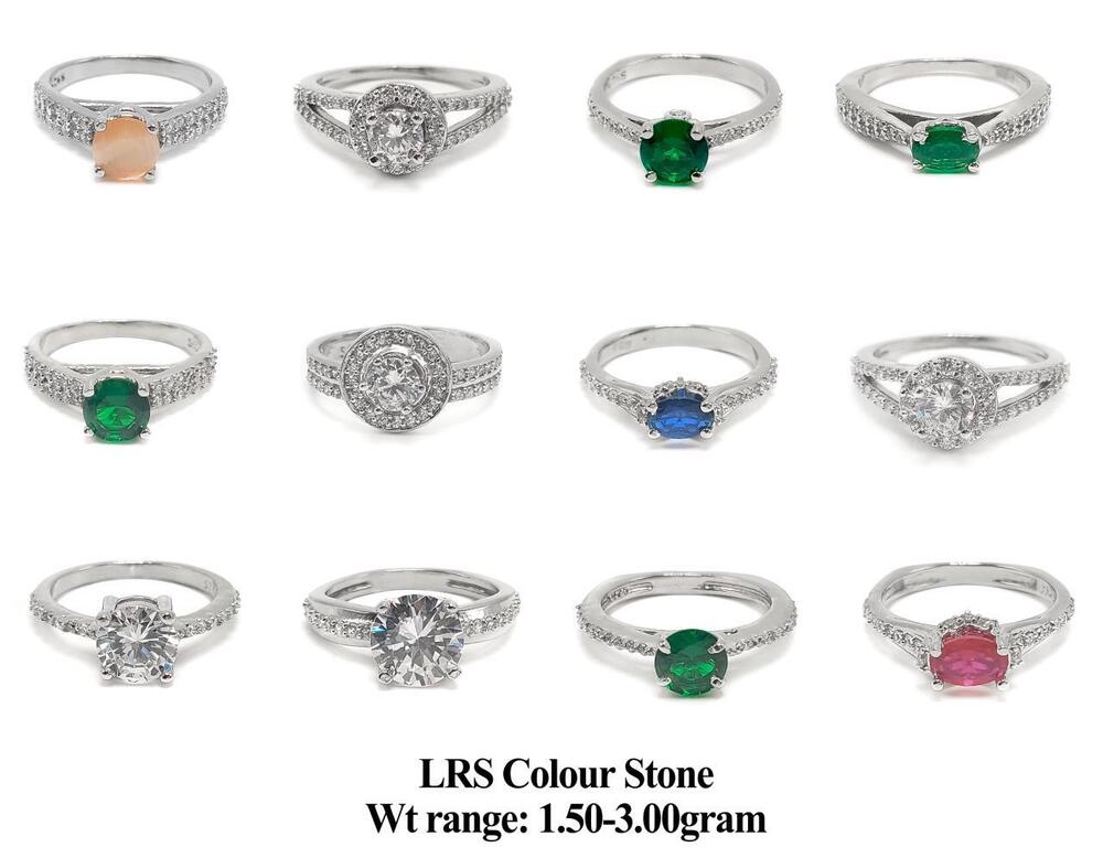 92.5 Silver LRS Colour Stone