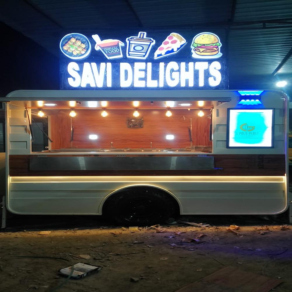 Trailer Model Food Cart