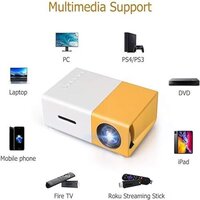 Mini Led Projector with HDMI Cable