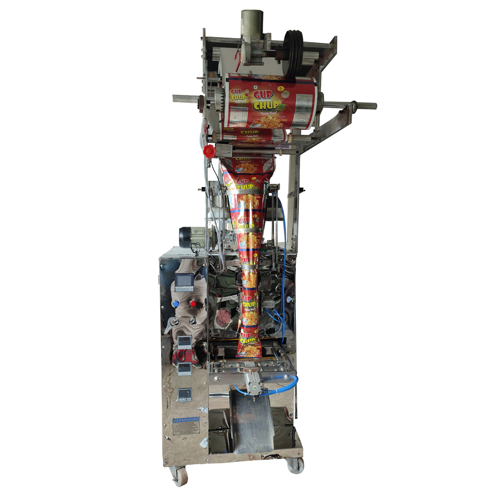 Pneumatic Cup Filler Packing Machine - Color: Silver