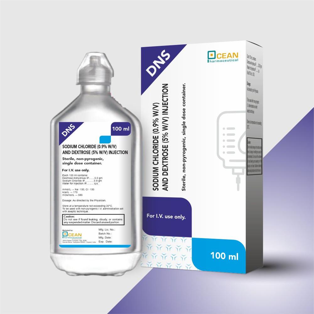 DNS - Sodium Chloride 0.9% & Dextrose 5% Infusion