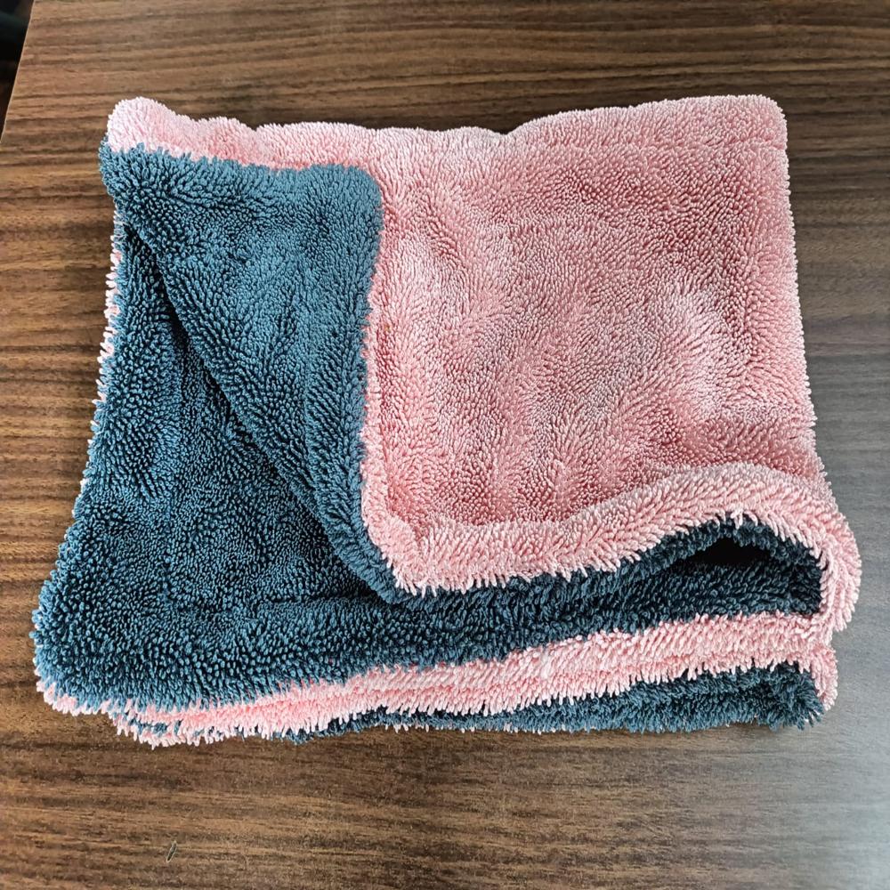 Microfiber car cleaning 1200 GSM twisted loop 40*60 cm