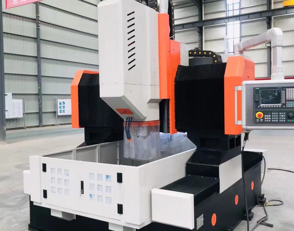 22KW Servo Spindle Motor Power CNC Gantry Drilling And Milling Machine 0~8 R/Min Lateral Movement Speed