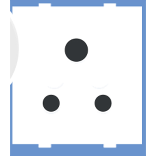 6AMP 3 Pin Socket Super