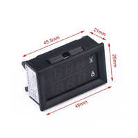 Voltmeter - Micro Voltmeter - Ammeters - Color: Black