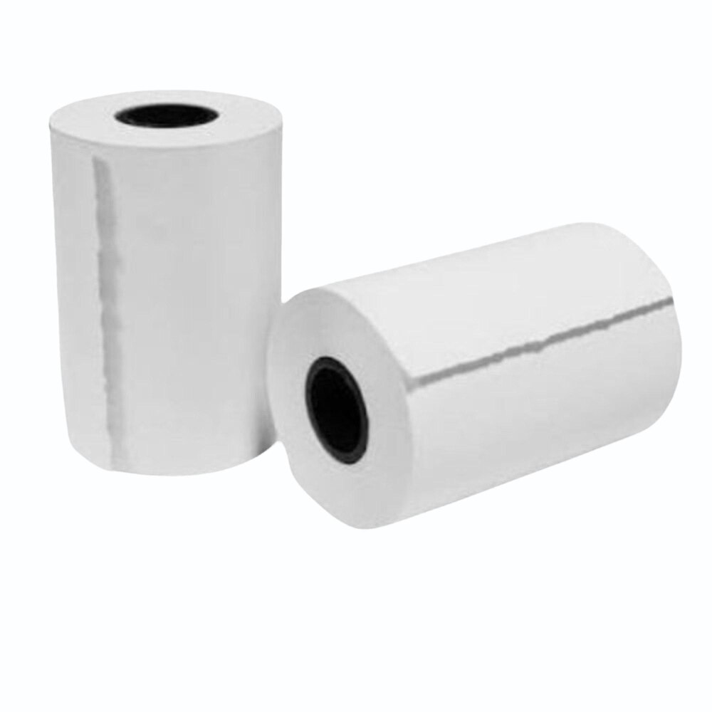 57Mm Thermal Paper Roll - Color: White