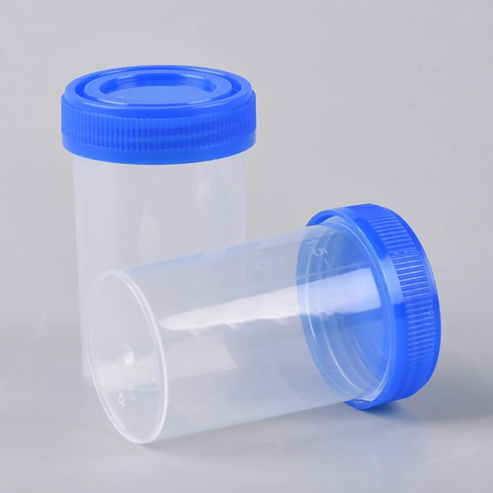 Urine Container 50Ml - Color: White