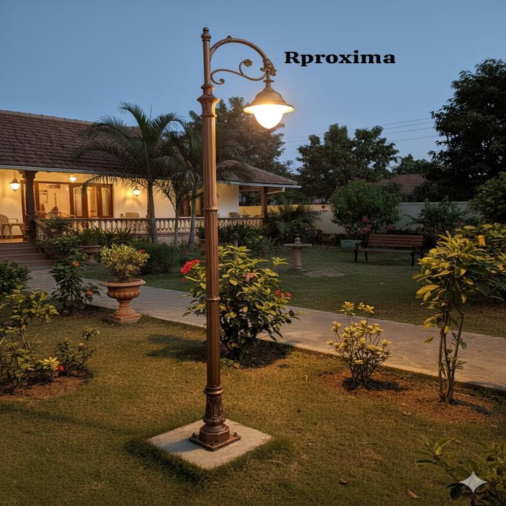 Street Light Pole - Color: Black / Grey / As Per Requirement