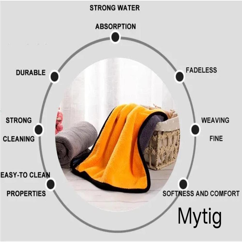 MULTIPURPOSE LARGE MICROFIBER CLOTH 500 GSM