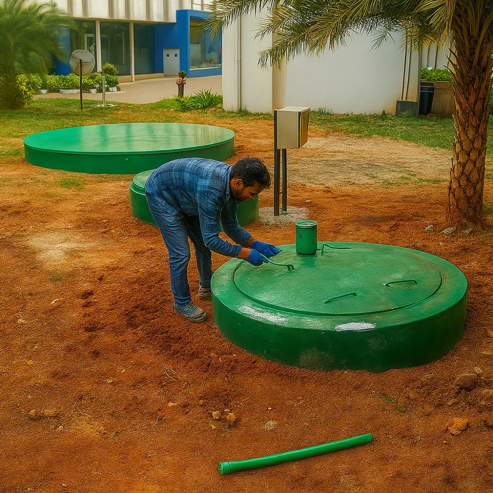 Borewell Recharging - 'v' - wire Injection Well Indirect Recharging Technology