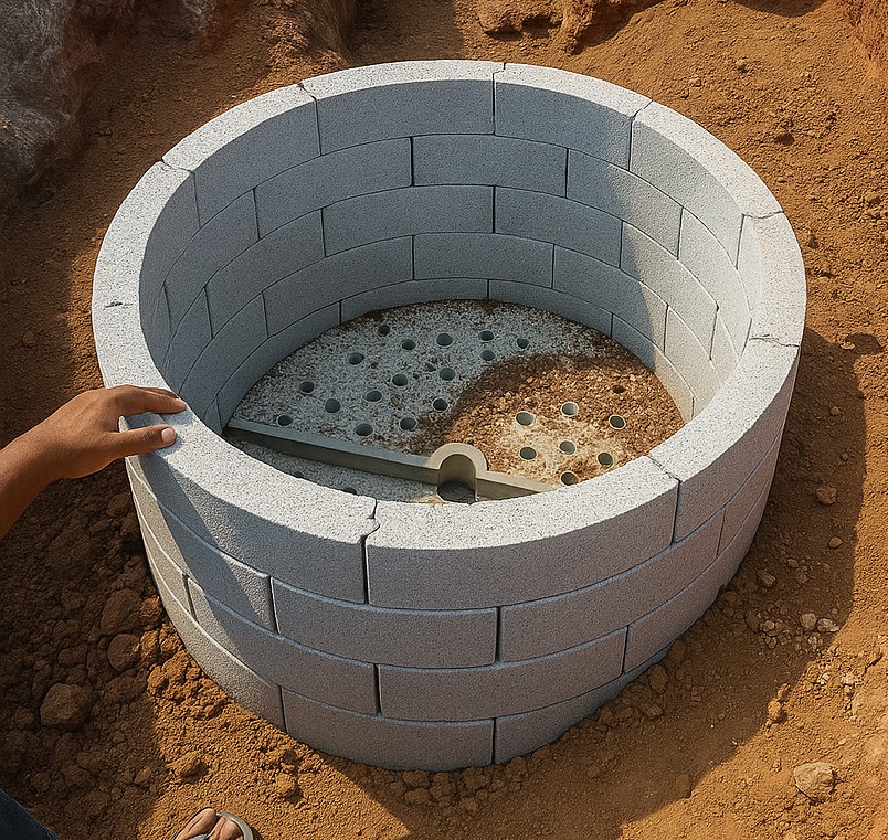 Segmented Concrete Rings (Available in 2.5, 5,8, 12, 16 ft Diameter)