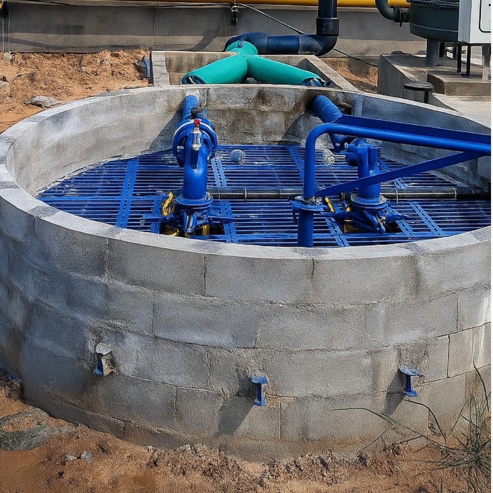 Segmented Concrete Rings (Available in 2.5, 5,8, 12, 16 ft Diameter)