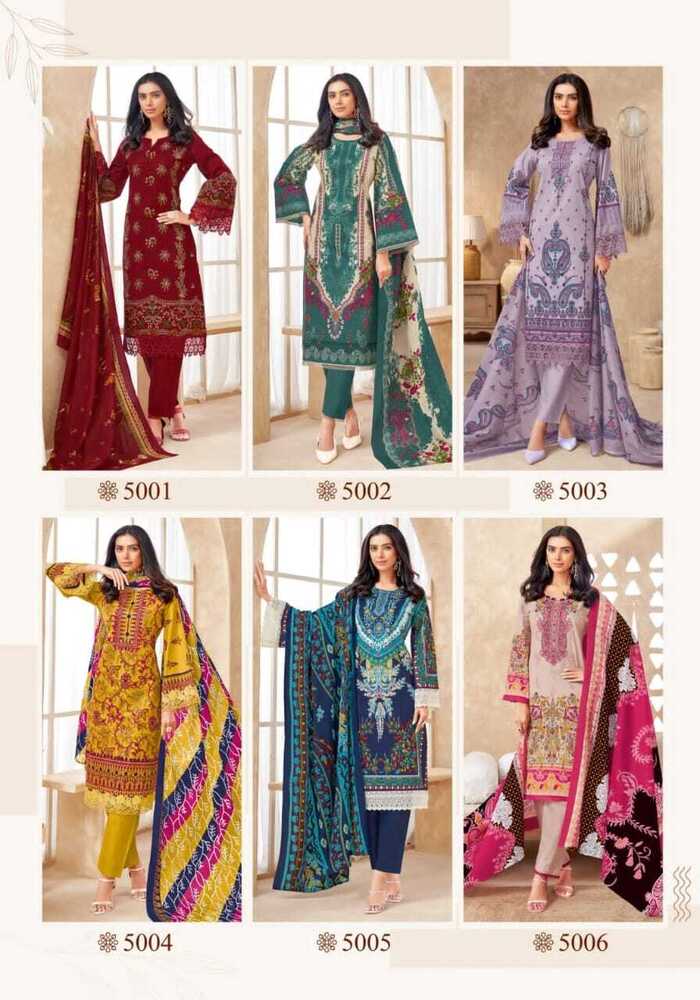 Mayur Guzarish Vol-5  Dress Material