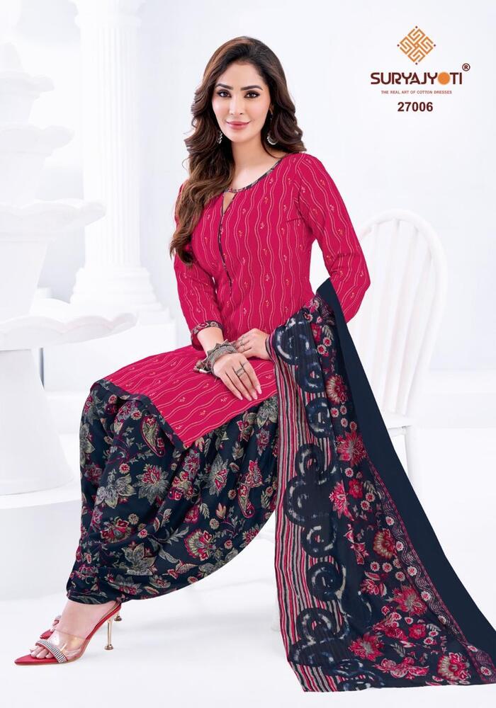 Suryajyoti Patiyala Kudi Vol-27 Dress Material