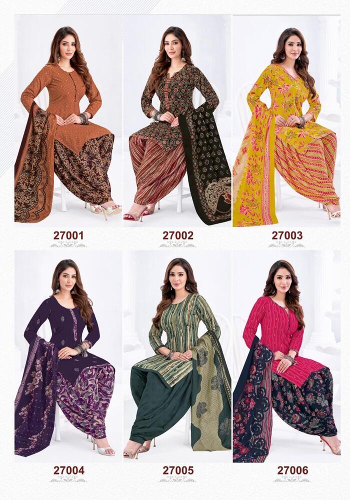 Suryajyoti Patiyala Kudi Vol-27 Dress Material