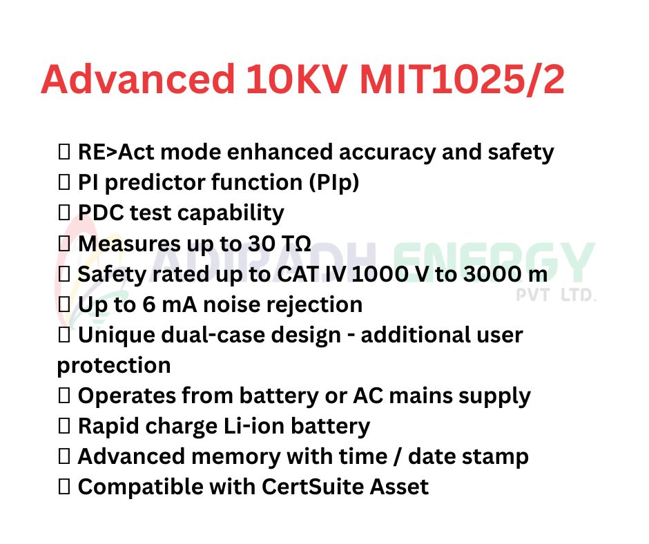 10KV Insulation Resistance Tester MIT1025/2