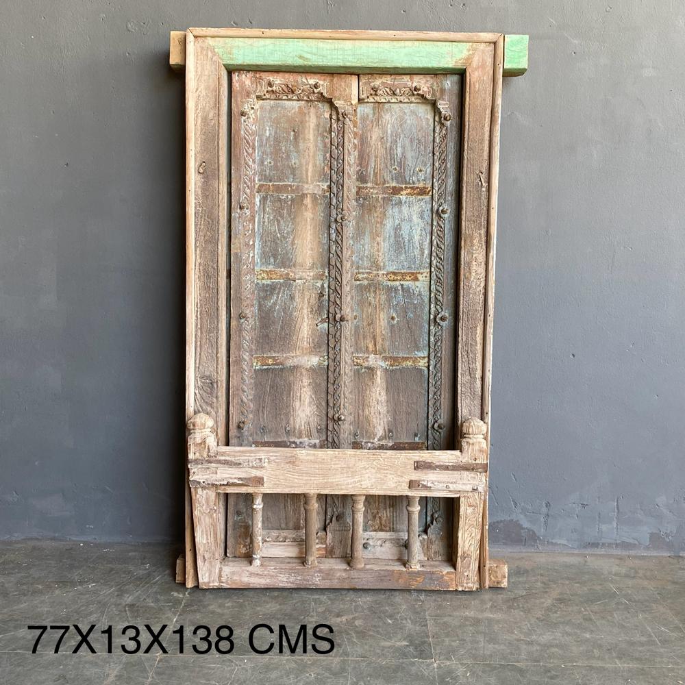 Vintage Wooden Window - Artwork: Crafted