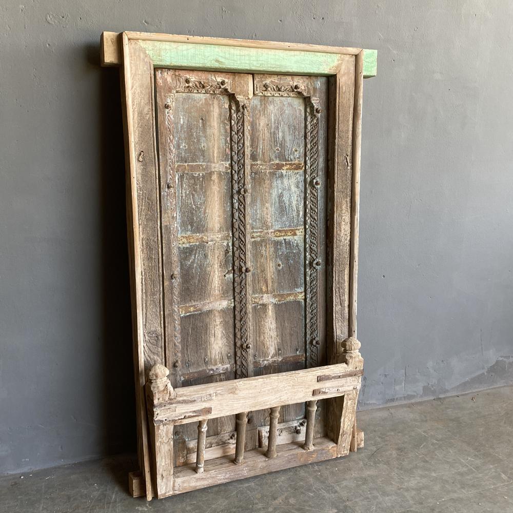vintage wooden window