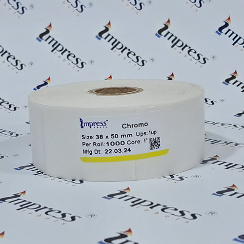 38 X 50 Mm Plain Barcode Label - Application: Used In Printer