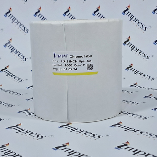 4 X 2 Plain Barcode Label - Application: Used In Printer