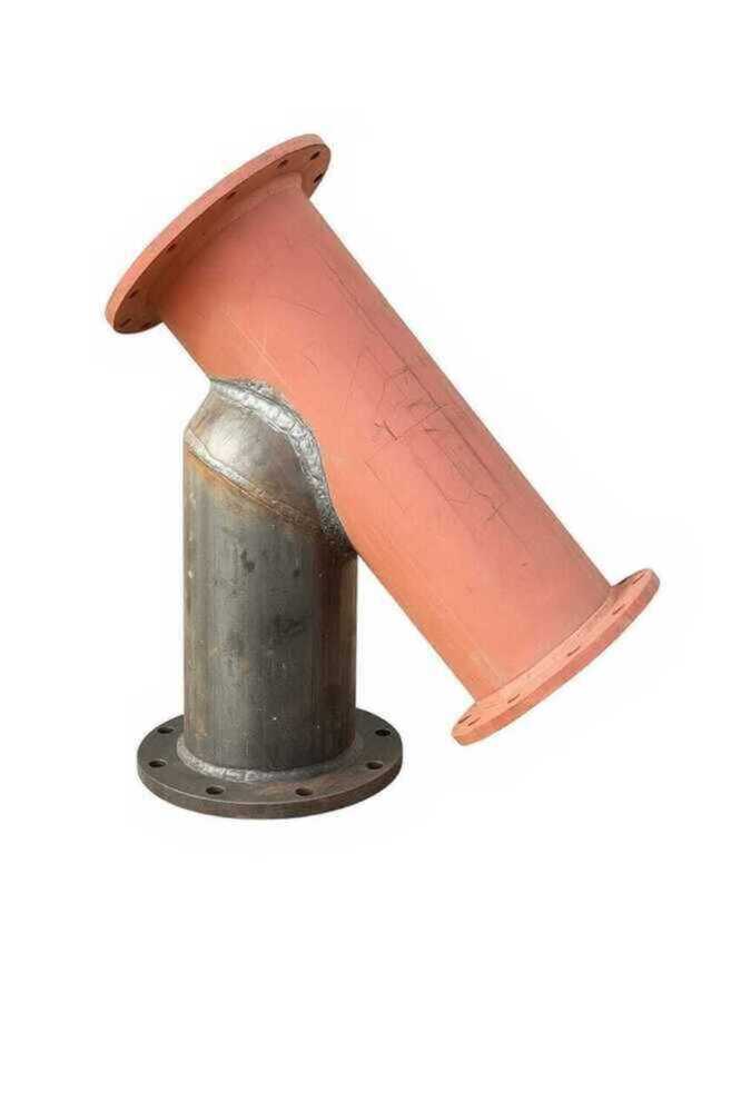 Ms Fabricated Pipe - Color: Silver