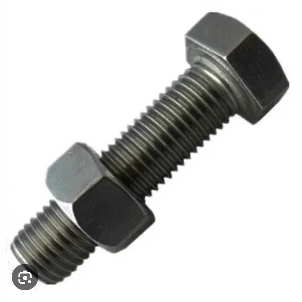 Ms Hex Nut Bolt - Color: Black