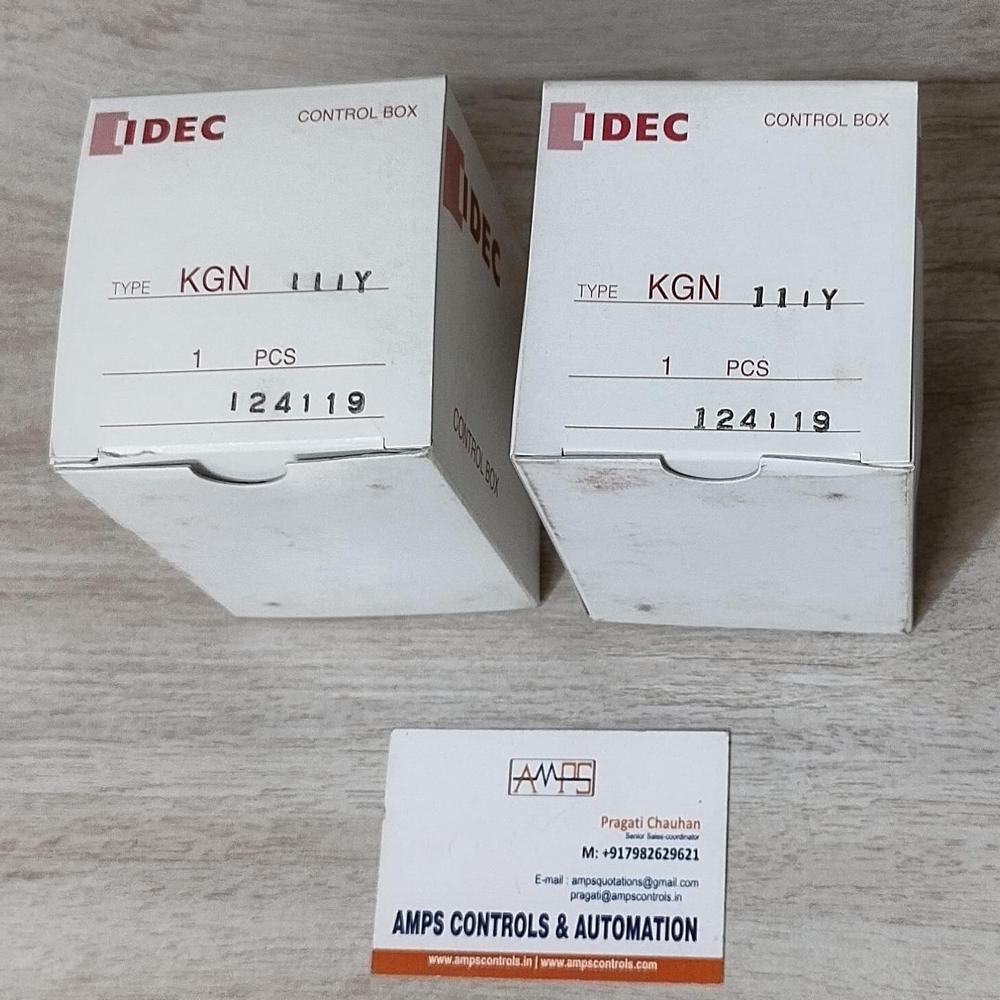 Idec Kgn111y Control Boxes - Color: Grey