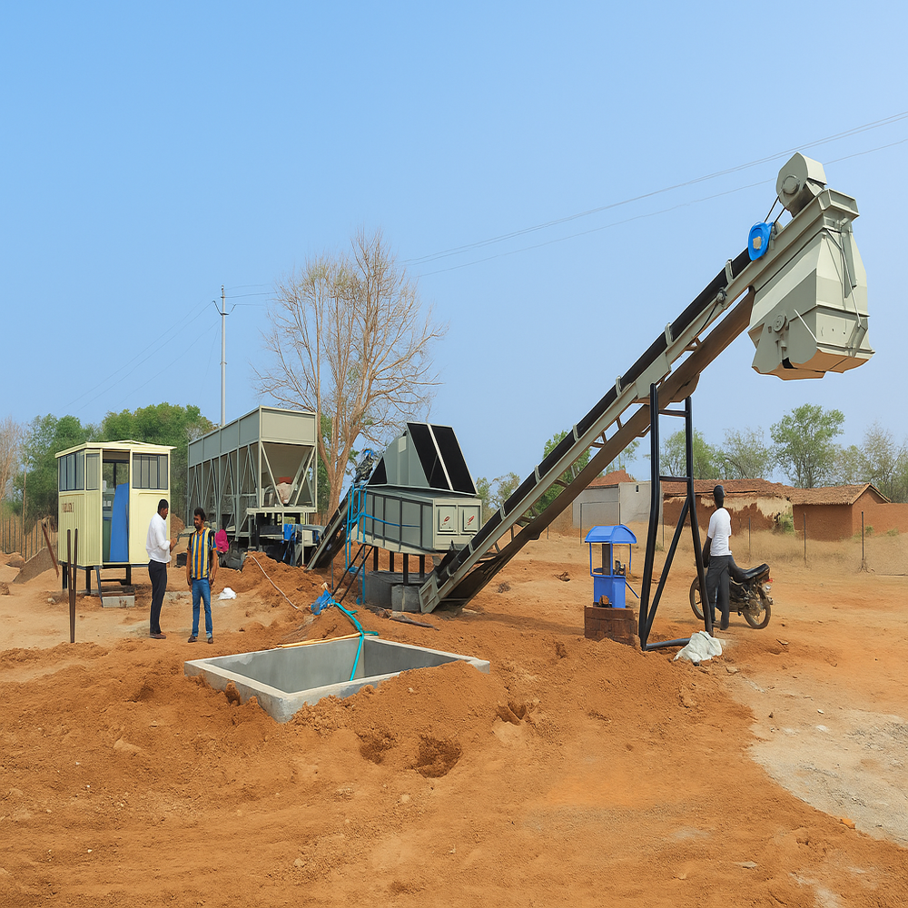 Wet Mix Plant - Air Pressure: 6-8 Kgf/Cm2
