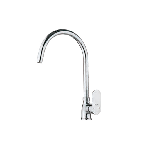 Opl-9124 T Single Lever Sink Mixer - Color: Silver