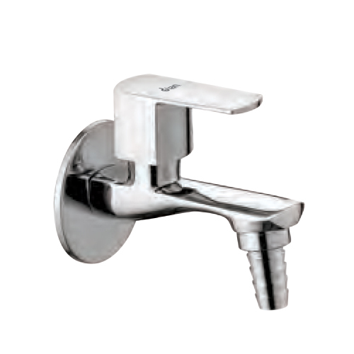 Kub-3103 Bib Cock With Nozzle - Color: Silver