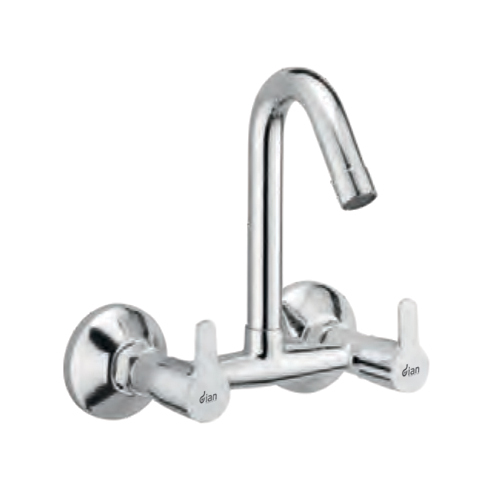 Fun-2214 Sink Mixer - Color: Silver