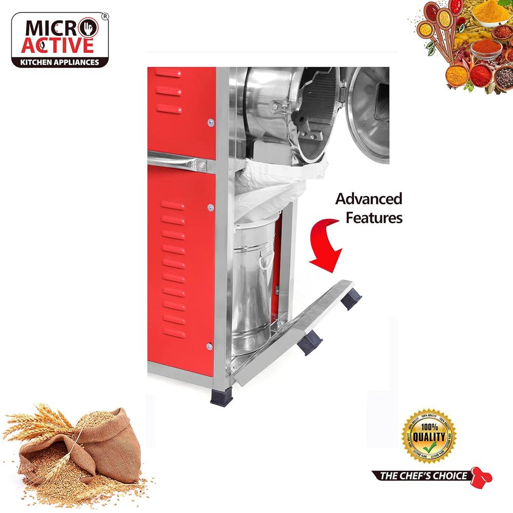 3hp Pulverizer Ignite Red - Power Source: Electric