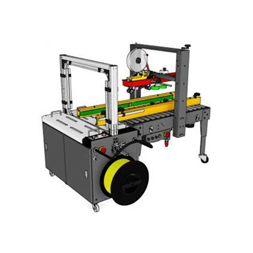 Pw-553Sb-0860 Ac Carton Sealing Machine-Carton Strapping Machine - Automation Grade: Automatic