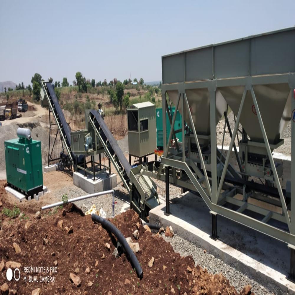 Mobile Wet Mix Plant