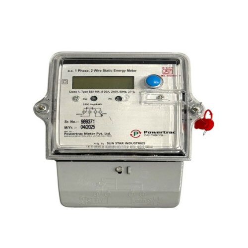 Digital Energy Single Phase Meter (5-30Amp) - Accuracy: 100  %