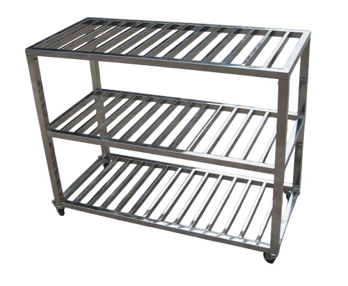 Stainless Steel Racks - Color: Silver