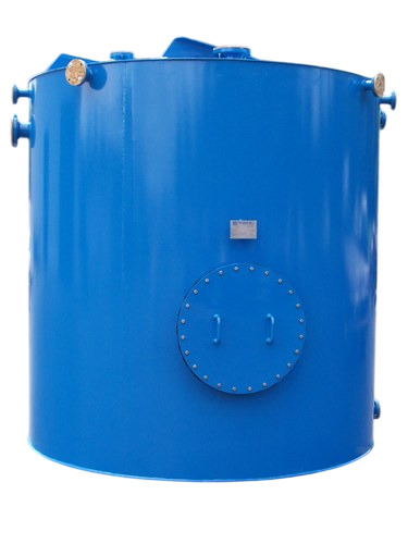 Mild Steel Tank - Color: Blue