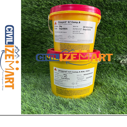 SIKA GARD 67 RAL-7035 COMPONENT (A+B) (4KG)