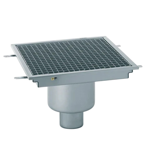 Ss Flow Drain Trap - Color: Silver