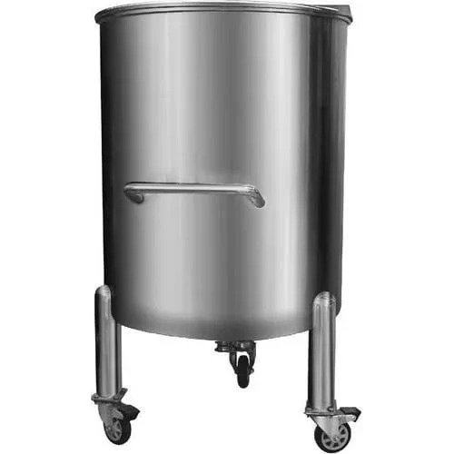 Stainless Steel Tank - Color: Silver