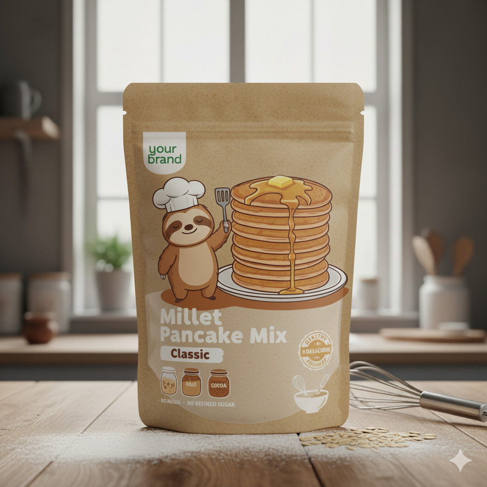 Classic Millet Pancake Mix - Application: Food