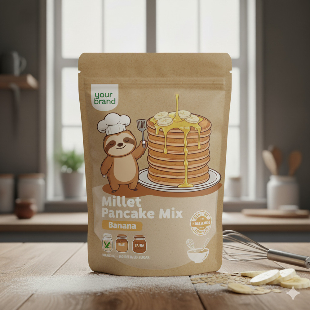 Banana Millet Pancake Mix - Application: Food