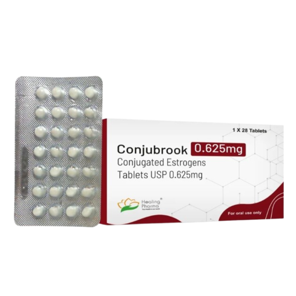 Conjugated Estrogens 0.625 mg Tablets (Conjubrook )