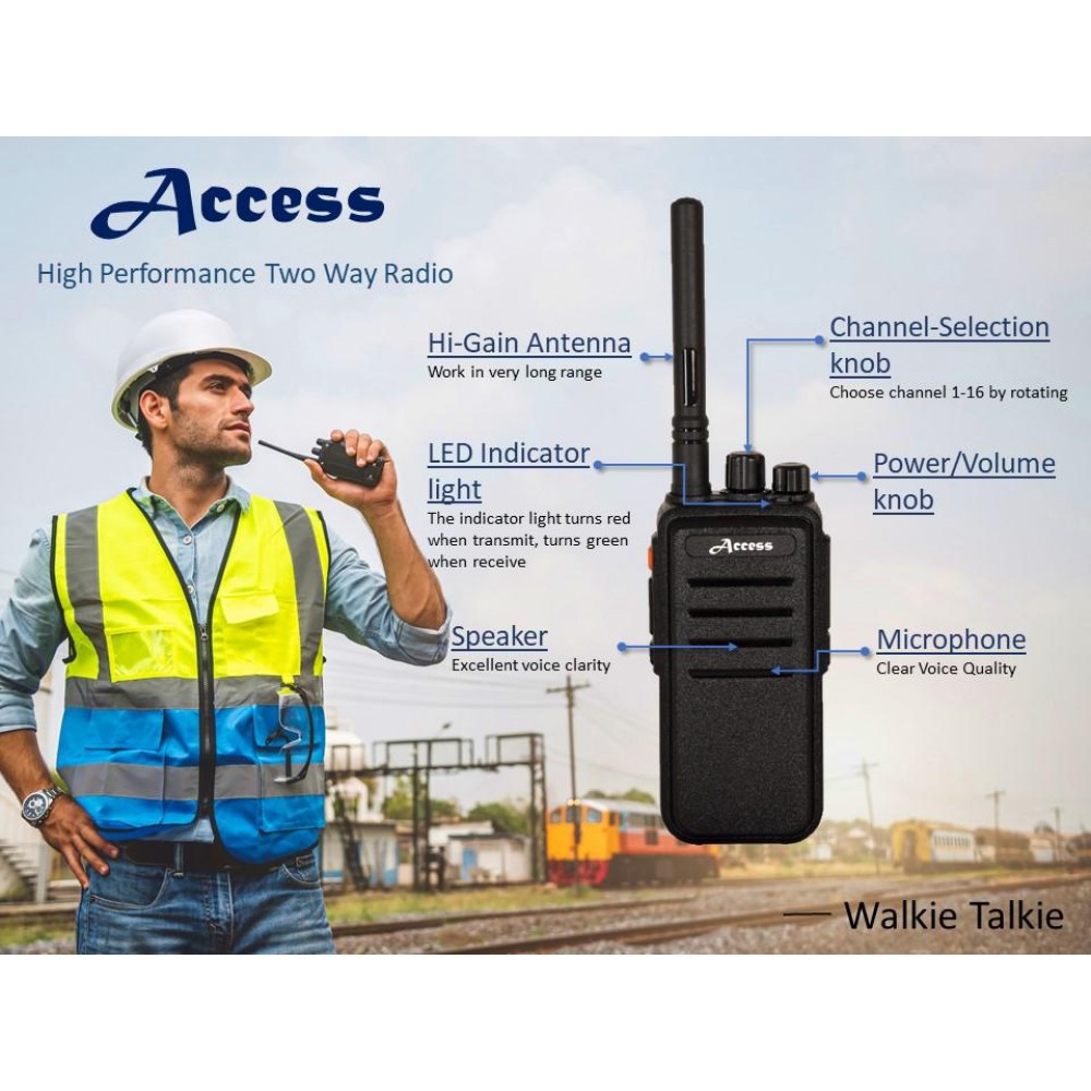 ACCESS LICENSE FREE WALKIE TALKIE