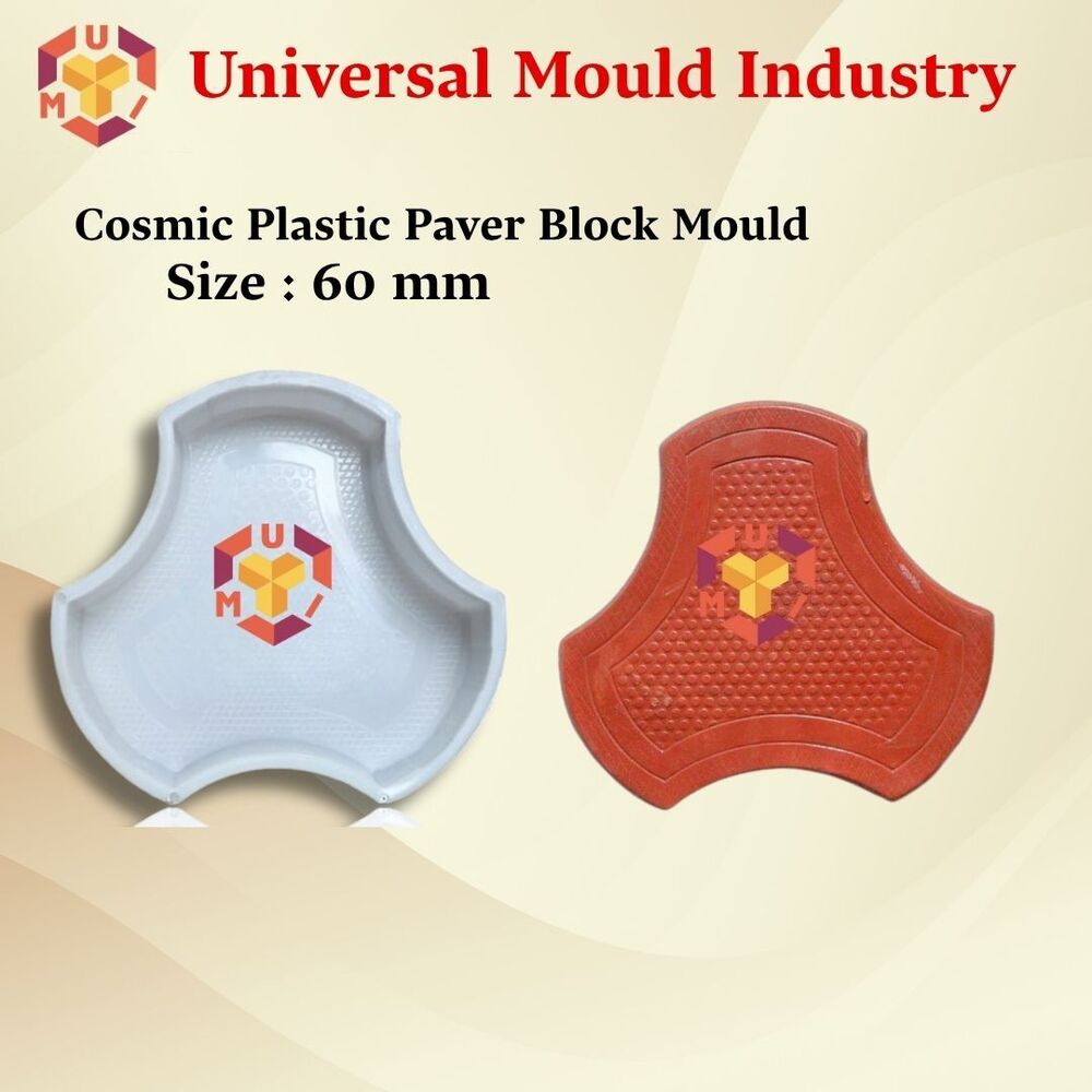Cosmic plastic paver block mould