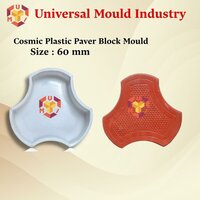 Cosmic Plastic Paver Block Mould - Cavity: Yes
