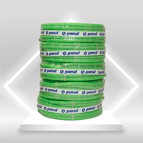 Pvc Heavy Duty Suction Hose Pipe - Color: Green